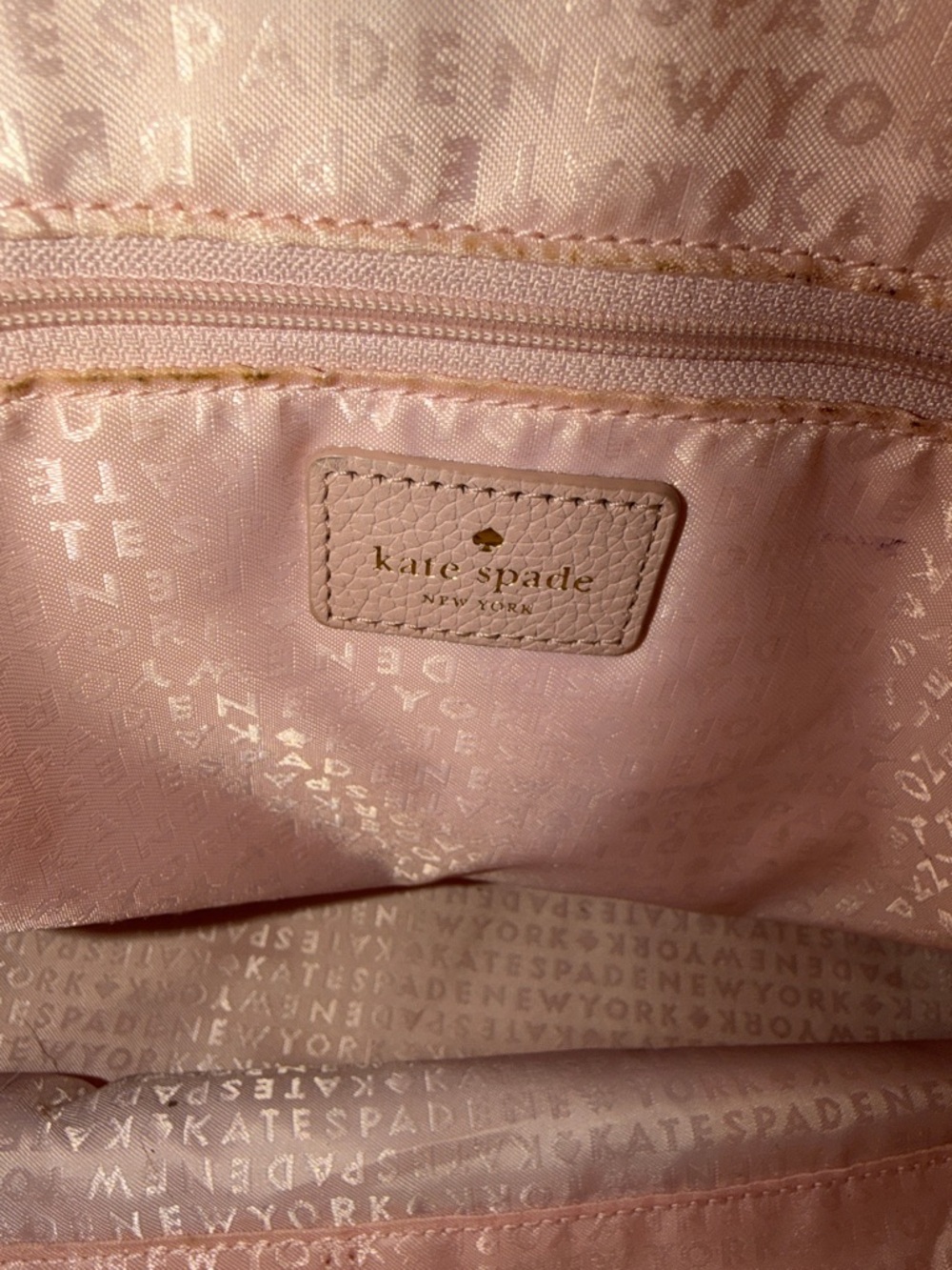 Kate Spade  Leather Tote Bag in Blush Pink - Picture 2 of 8